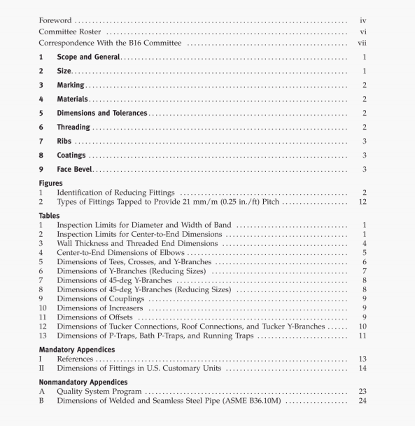 ASME B16.12:2009 pdf download