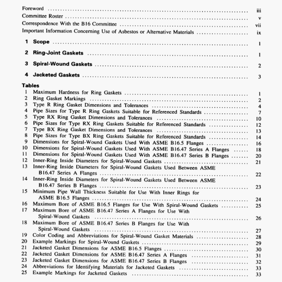 ASME B16.20:1998 pdf download