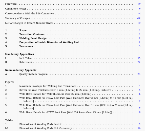 ASME B16.25:2017 pdf download