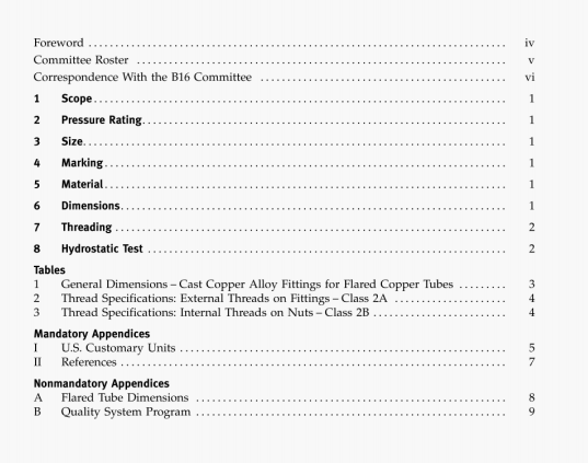 ASME B16.26:2006 pdf download