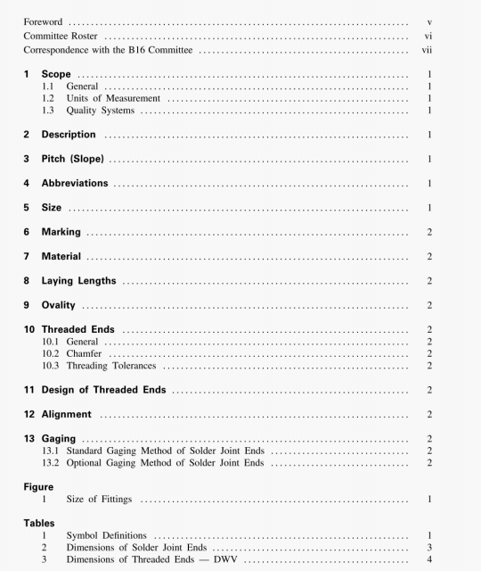 ASME B16.29:2001 pdf download