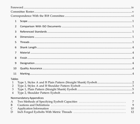 ASME B18.15:2015 pdf download