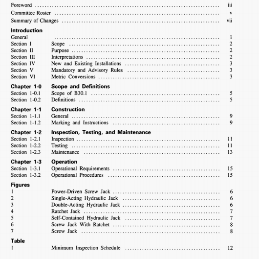 ASME B30.1:1998 pdf download