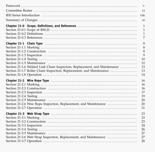 ASME B30.21:2005 pdf download