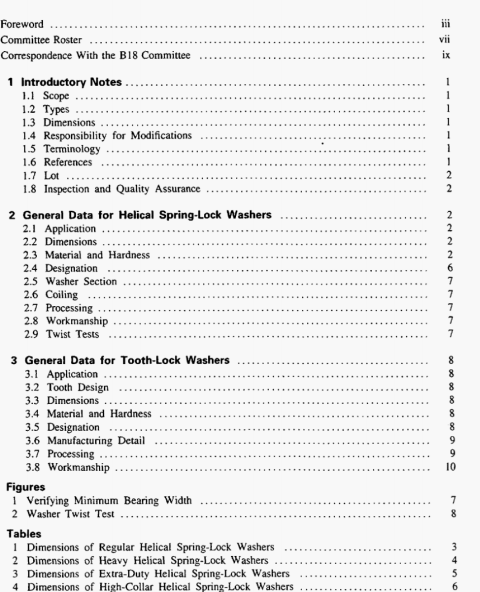 ASME B18.21.1:1999 pdf download