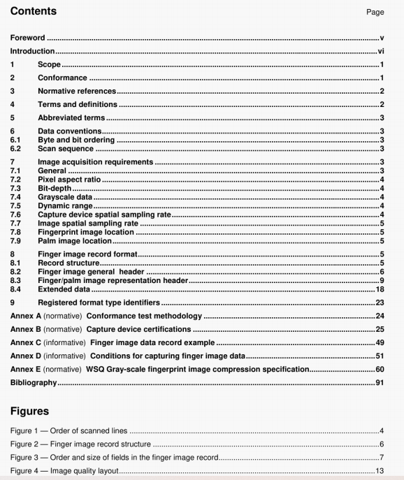 ISO/IEC 19794-4:20110 pdf free download