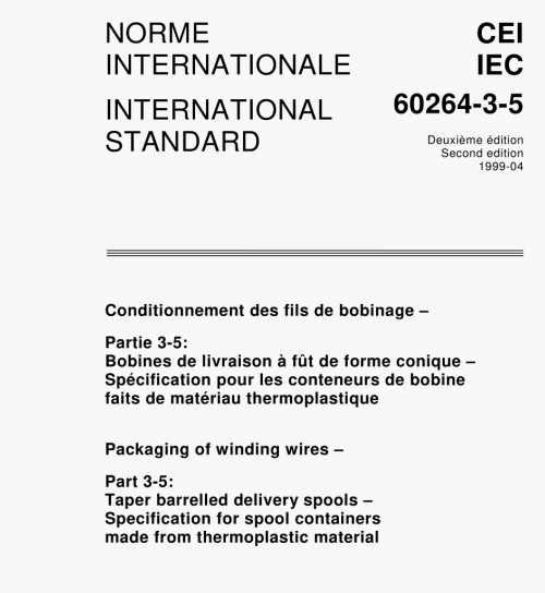 IEC 60264-3-5:1999 pdf free download