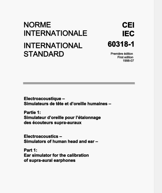 IEC 60318-1:1998 pdf free download